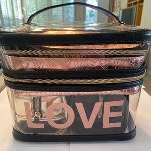 Victoria’s Secret 4 in 1 train case. Cosmetic Case. New